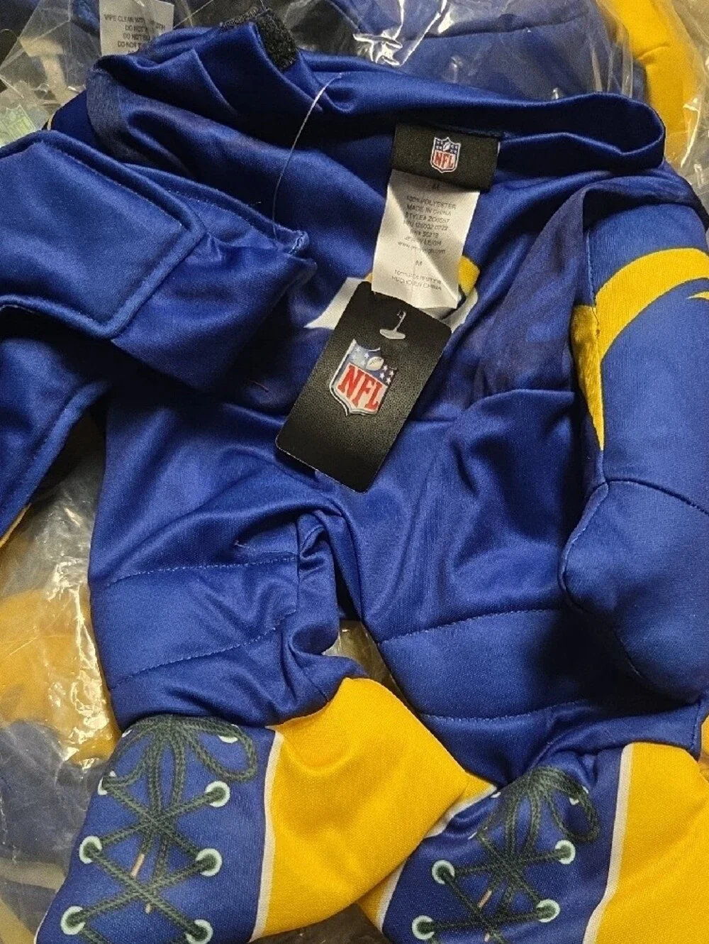 NFL LA RAMS -Inspired Dog Hoodie Costume